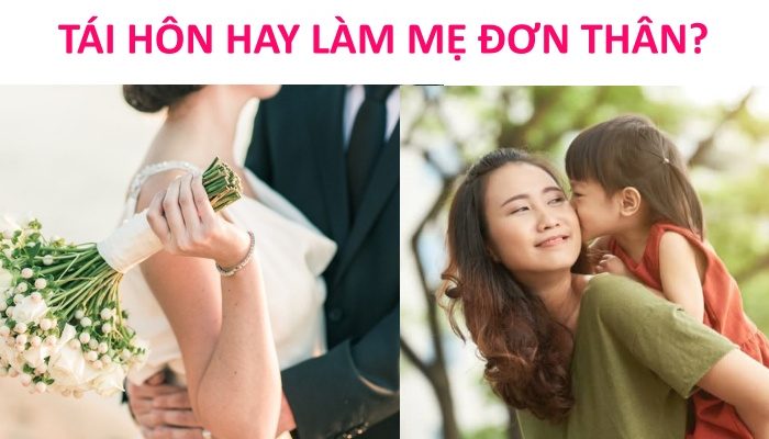 Chị không tái hôn, chị làm mẹ đơn thân