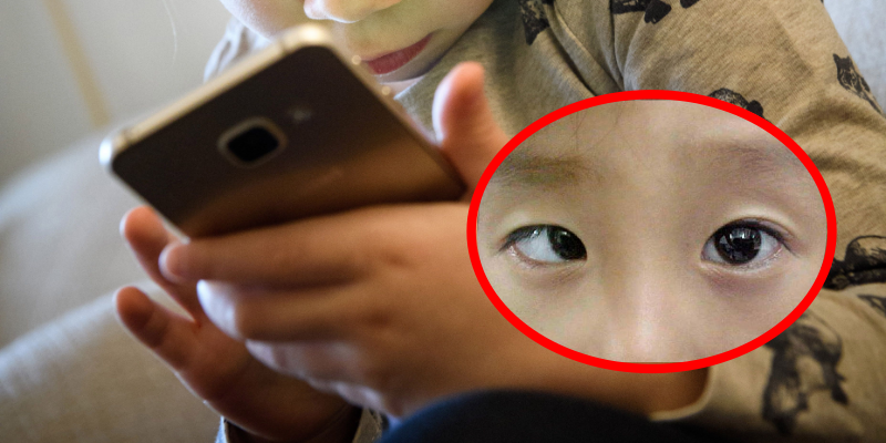 Cho trẻ sử dụng smartphone theo nguyên tắc 3,6,9,12 nếu không muốn trẻ bị lác mắt