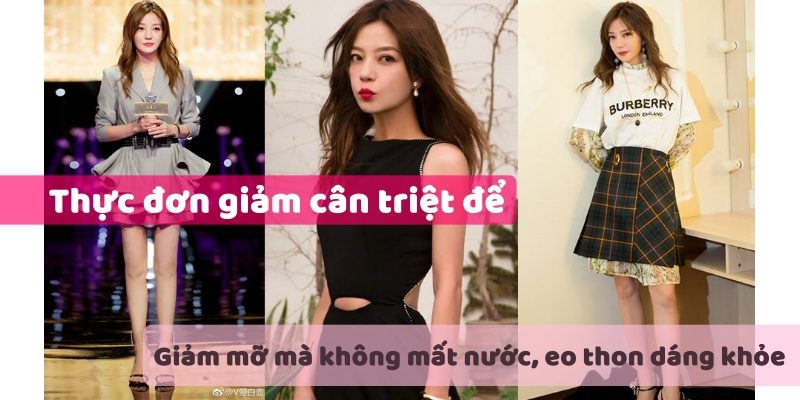Triệu Vi giảm 12kg trong 1 tháng