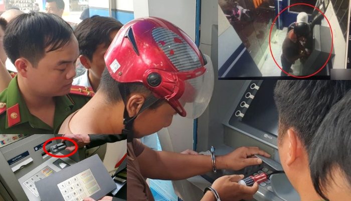 Thẻ ATM bị đánh cắp thông tin bởi thiết bị "lạ" do nhóm người TQ lắp vào máy ATM, chiếm đoạt số tiền gần 300 triệu đồng!