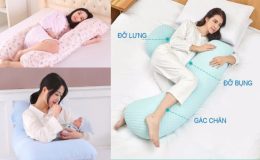 Mẹ bầu cần lưu ý gì khi chọn mua gối bầu? Nên chọn gối bầu chữ L, chữ U hay chữ C?