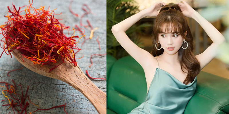 Sử dụng Saffron mỗi ngày để có làn da trắng mịn như Ngọc Trinh