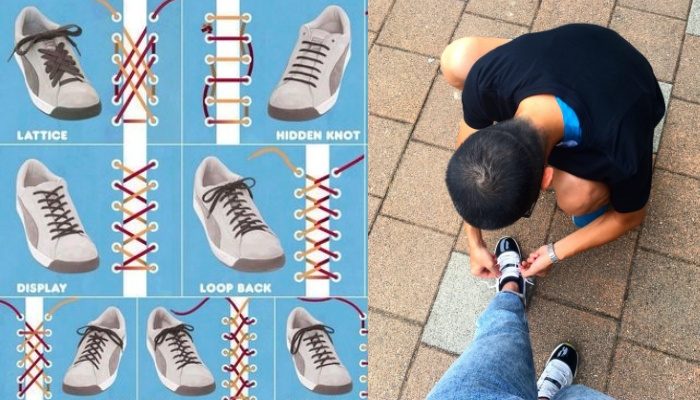 Mách bạn cách thắt dây giày vừa "ngầu" vừa "lạ", tạo cá tính riêng cho mình!