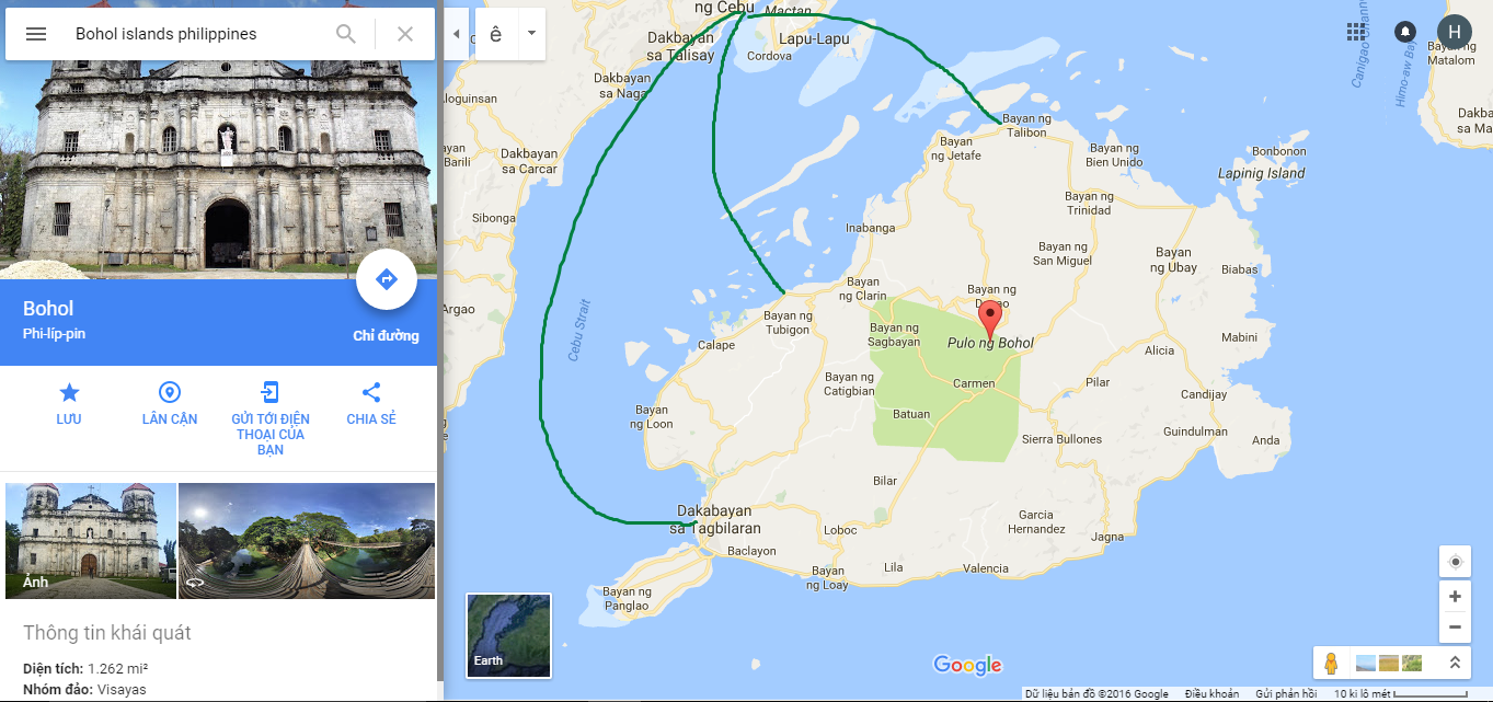 Mình đã chọn cảng Tubigon cho hành trình 2 ngày 1 đêm tới Bohol.