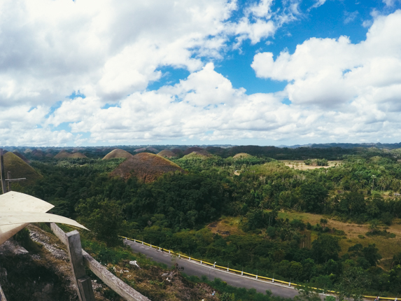 Chocolate Hills in Bohol island, Philippines