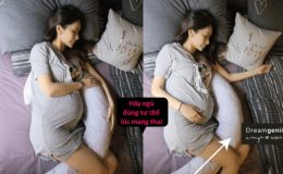 Tư thế ngủ không đúng của mẹ ảnh hưởng đến thai nhi