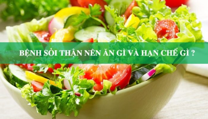 Sỏi thận? Những điều kiêng kỵ cần biết