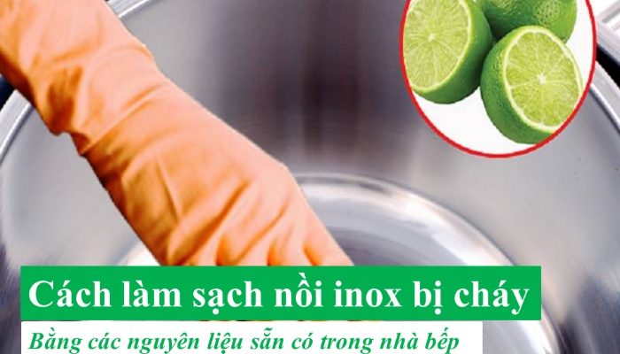 Tuyệt chiêu làm trắng nồi bị cháy hiệu quả nhất