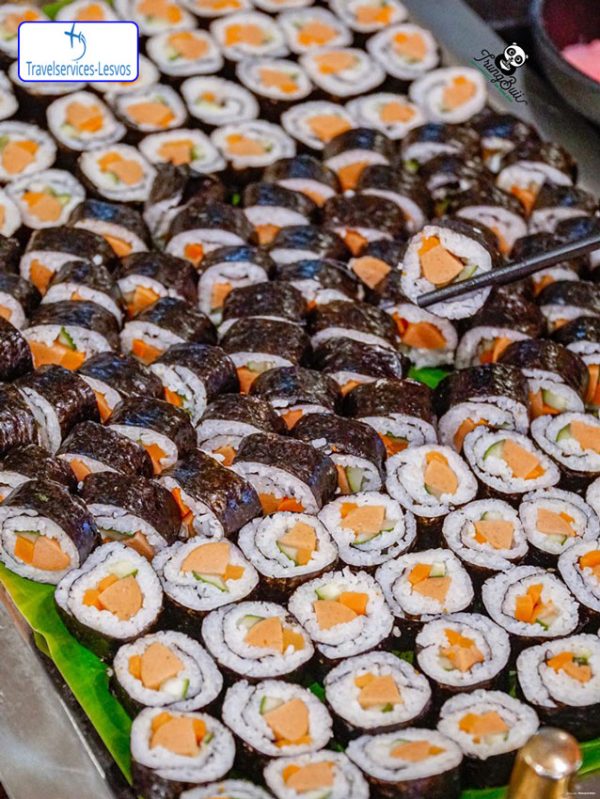 Cơm cuộn Hàn Quốc – Nguồn: trung Bùi