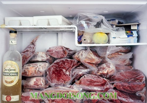 bảo quản thịt trong tủ lạnh 