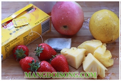 Nguyên liệu làm nước detox giảm cân