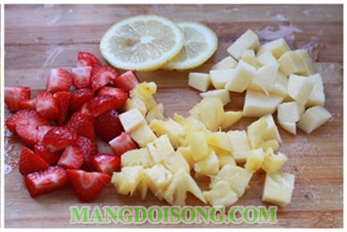 Nguyên liệu làm nước detox giảm cân