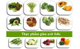 Axit folic có trong những thực phẩm nào