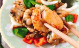ếch chiên nước mắm