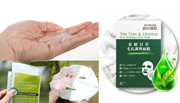 mặt Nạ Dr.Morita Tea Tree & Brightening Essence Mask