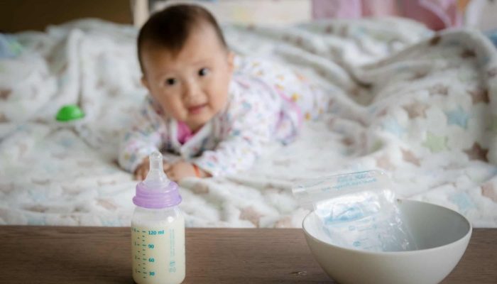 Sử dụng sữa trữ đông