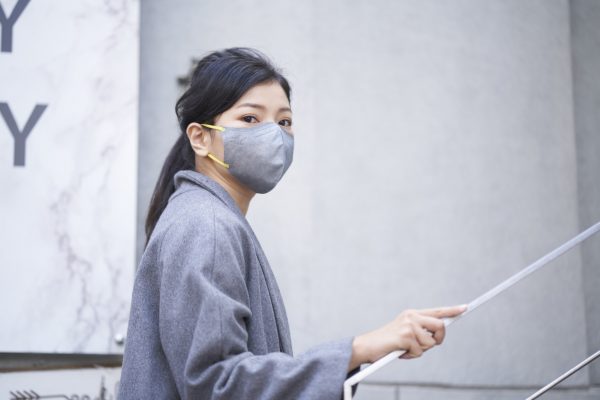 khẩu trang đã dùng qua