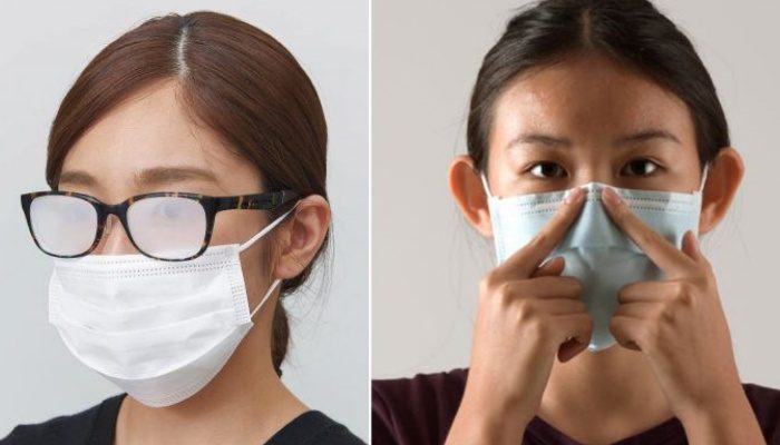 sai lầm khi đeo khẩu trang